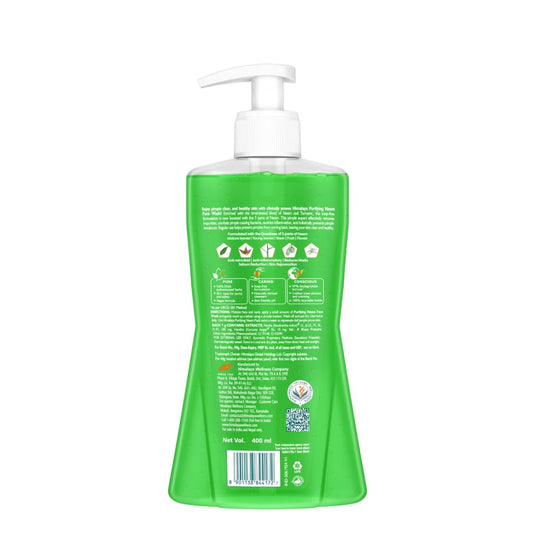 Herblyn Naturals Purifying Neem Face Wash for Deep Cleansing, Acne Control & Fresh Clear Skin Gentle Daily Use