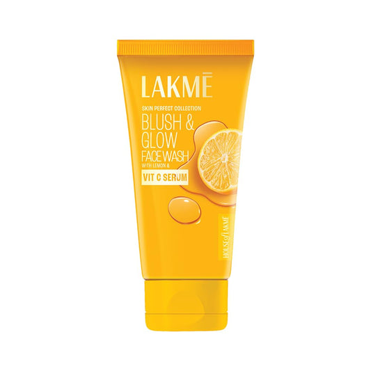 Luxenia BrightGlow Exfoliating Face Wash infused with Vitamin C Serum for radiant, refreshed and clearer skin