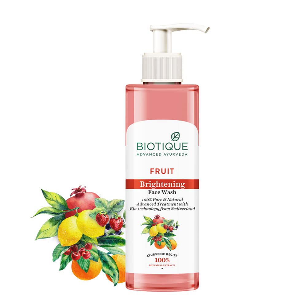 Blumine Naturals Glow-Boost Brightening Face Wash with Herbal Extracts for Clear, Radiant and Even-Toned Skin