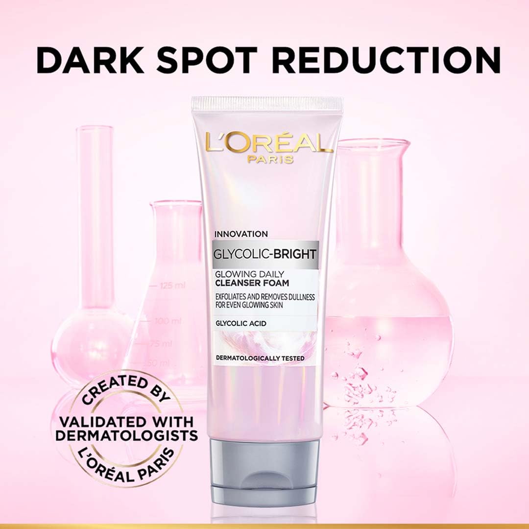 Lumivelle SkinScience Glycolic Acid Brightening Face Wash for Smooth Radiant & Even-Tone Skin Gentle Cleanser