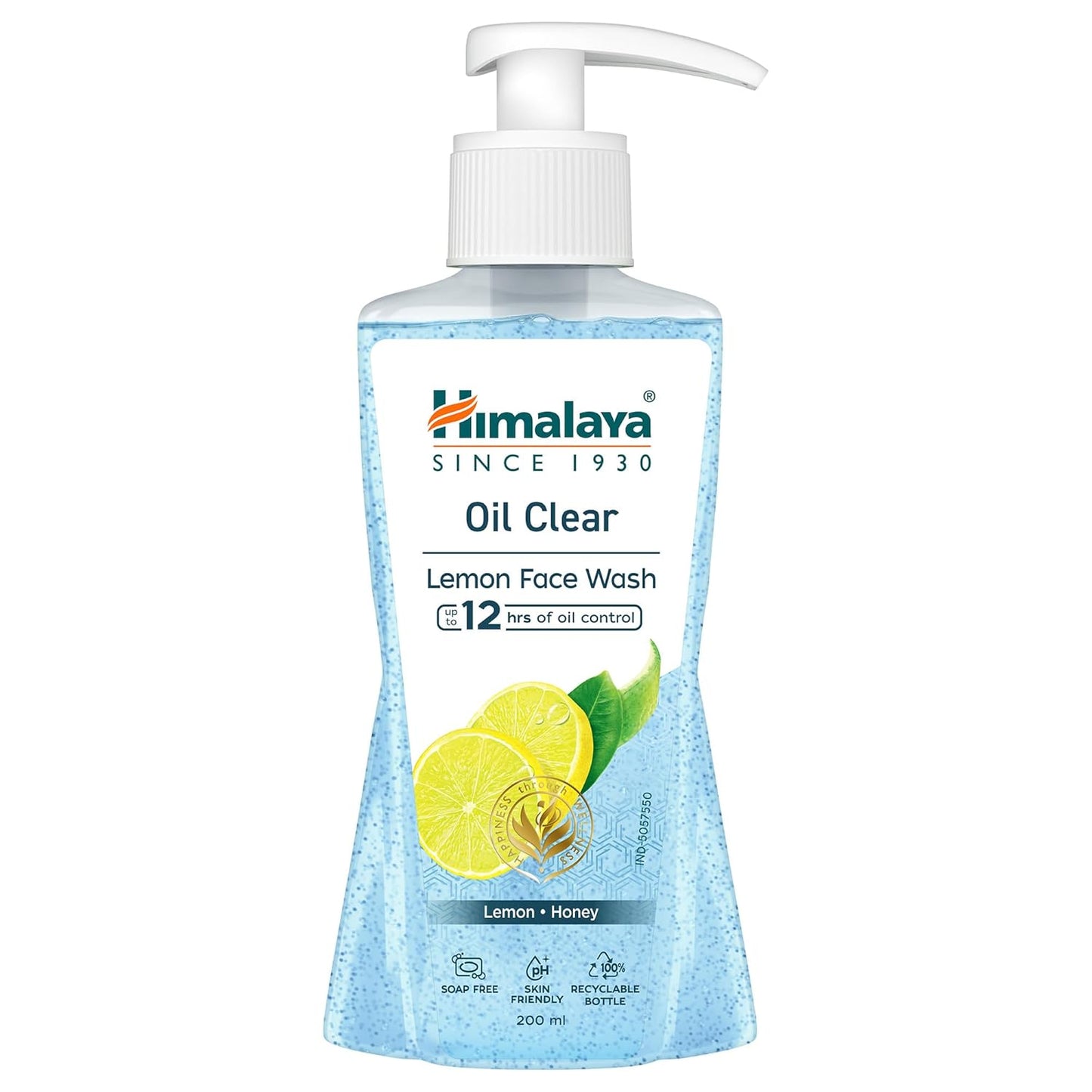Herbovia Oil Clear Face Wash with Neem and Lemon for Fresh, Acne-Free Skin | Deep Cleansing Gentle Formula